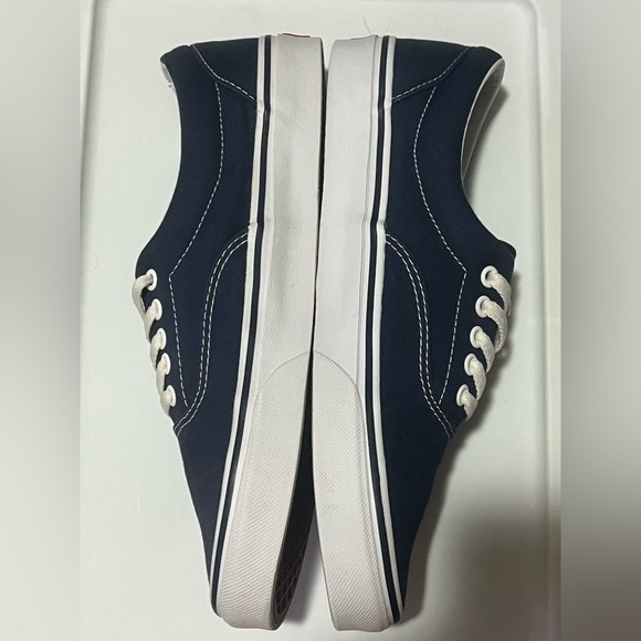 Vans Men's Navy Sneakers, Size 9.5 - Picture 3 of 8